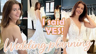 Mn trouwjurk uitkiezen 👰‍♀️ 💍 Wedding Planning 4 [upl. by Segroeg353]