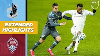 Minnesota United FC vs Colorado Rapids  November 22 2020  MLS Highlights [upl. by Nodal]