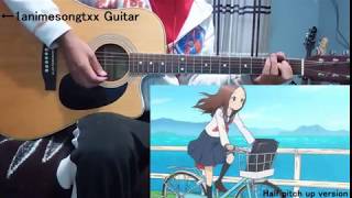 【Karakai Jouzu no Takagisan】 ED Kimagure Romantic guitar cover [upl. by Akimrej545]