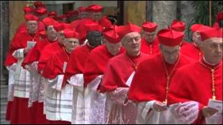 Cardinals Enter Sistine Chapel to Elect Pope [upl. by Eiralav]