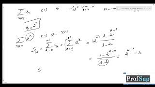 ANALYSE  SÉRIES NUMÉRIQUES  PRÉPA 2 [upl. by Nosrettap]