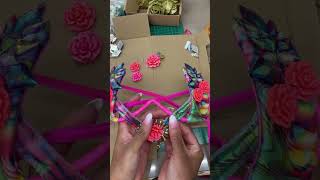 Part 3  gemming a wire bra flocademy carnival diy bra craftyfun [upl. by Guendolen]