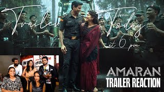 Amaran  Trailer Reaction  Sivakarthikeyan  Sai Pallavi  GV Prakash  Shakthi FM [upl. by Nil]