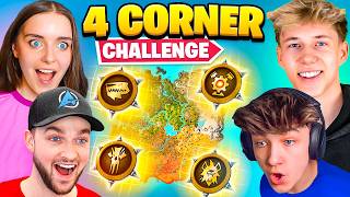 The MYTHIC 4 Corner Challenge in Fortnite Season 3 [upl. by Einattirb]