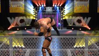 Smackdown vs Raw 2011  WCW Championship  The Rock vs Triple H [upl. by Adlecirg387]