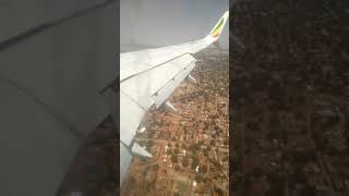 Landing at Simon Mwansa Kapwepwe International airport Ndola [upl. by Lihp]