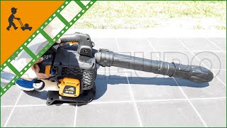 McCulloch Mac GBV 322VX Leaf Blower powered by 2stroke engine  Customers video [upl. by Niggem]