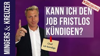 Kann ich den Job fristlos kündigen  FragMingers [upl. by Dominica852]