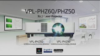 VPLFHZ60FHZ50 3LCD Laser Projectors [upl. by Ludvig]