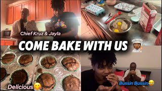 Come Bake With Us🧑🏾‍🍳BEST BROWNIES EVER😋 [upl. by Iong]