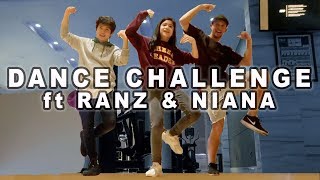 DANCE VIDEO CHALLENGE ft RANZ amp NIANA  Indonesia [upl. by Elleuqram]