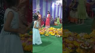 Batukamma celebrationsIsmart Akshara [upl. by Xila]