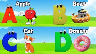 ABC phonics song for toddlers  a for apple  abc songs  nursery rhymes  alphabet song for toddler [upl. by Yanad460]