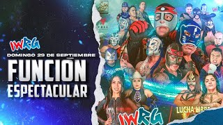 IWRG LUCHA ESPECTACULAR 29 DE SEPTIEMBRE [upl. by Berke]