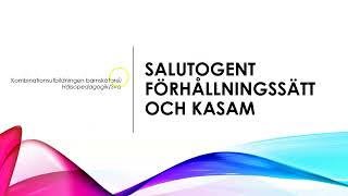 Hälsopedagogik salutogent förhållningssätt och KASAM [upl. by Arni460]