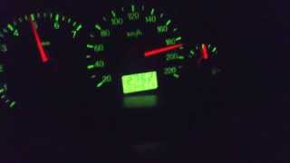 Ford focus mk1 20 zetec 16v 130 ps best top speed 0210kmh hq [upl. by Anifesoj]