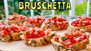 The Best Italian BRUSCHETTA RECIPE  Traditional Taste [upl. by Oflodor]