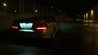 2003 MercedesBenz SL500 R230 Muffler Delete [upl. by Nod]