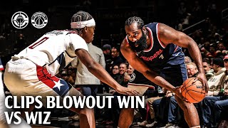 Clippers Dominate Wizards Highlights  LA Clippers [upl. by Roana476]