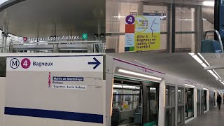 Le prolongement de ligne 4 à Bagneux [upl. by Tahpos]