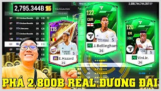 Bay Sạch 2795 Tỷ I Love Xây Dựng Siêu Đội Hình REAL MADRID Đương Đại Cùng Đầu Đàn RONALDO WC22 6 [upl. by Lambard]