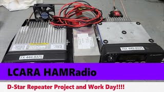 LCARA HAM Radio Vintage  DStar Repeater And Work Day [upl. by Wheeler]