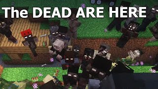 The Zombie Hordes ATTACK  DeceasedCraft Modded Minecraft SMP [upl. by Draper]