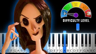 Exploration  Coraline  EASY Piano Tutorial  Sheet Music [upl. by Atekahs210]