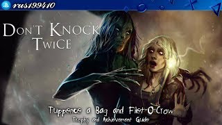 Dont Knock Twice  Tuppence a Bag amp FiletOCrow Trophy amp Achievement Guide rus199410 PS4 [upl. by Materse]