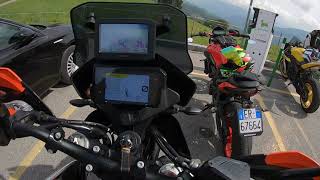 PASSO DI ZAMBLA ⎪ITALIEN TOUR 2023⎪KTM 790 ADVENTURE R⎪BMW F800 [upl. by Bernice113]