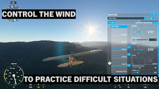 Advanced Wind Settings in Microsoft Flight Simulator  Tutorial [upl. by Asilehs]