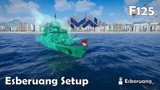 F125  Esberuang Setup  Modern Warships [upl. by Eceinert489]