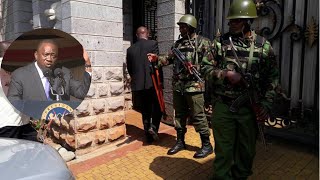 KIMEUMANA UHURU KENYATTA RELEASES CCTV FOOTAGE SHOWING HOW HIS SONS HOME WAS RAIDED [upl. by Carol]