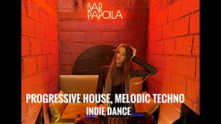 HOTSET Progressive House Melodic Techno Indie Dance  Lisbon Papoilla Bar [upl. by Okuy]