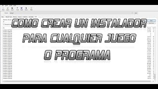 Como crear un instalador para cualquier programa o juego [upl. by Notsa]