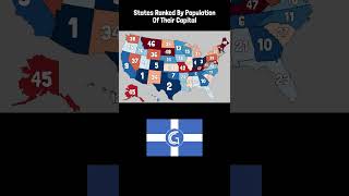 States ranked by population of their capital [upl. by Fairfield640]