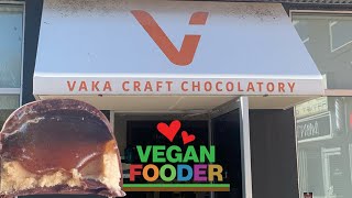 Vaka Craft Chocolatory  Vegan Food Review  London Ontario Canada [upl. by Waldron]