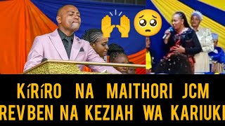 🥹 EMOTIONAL REV BEN NA KEZIAH WA KARIUKI GÚTUMA ANDU MAITE MAITHORI MATEGWÍTIKIA [upl. by Eerak]