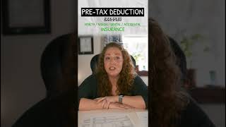 Pt 1 Pretax vs Posttax Deductions 💸 What’s the difference 🧐TerrysTaxTips TaxTok TaxTips [upl. by Ardussi]