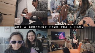 vlog • got a surprise from Ysa  Haul  went to a birthday party [upl. by Keefe565]