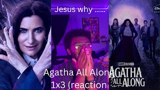 Jesus ￼ why tell me why Marvel television Agatha All Along reaction1x3 [upl. by Aeresed]