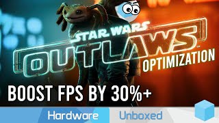 Star Wars Outlaws Optimization The Best Settings to Change on PC [upl. by Oswell]