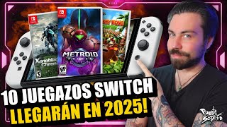 10 JUEGAZOS que llegarán a Nintendo Switch en 2025 y que DEBES TENER EN EL PUNTO DE MIRA [upl. by Infeld]