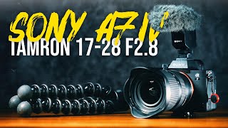 SONY A7IV x TAMRON 1728MM  Best Travel Vlogging Camera Gear 2022 [upl. by Bravin]