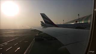 Emirates  EK161  A6ENT  777300ER  Dubai  Dublin  Full Flight HD [upl. by Ardnael]