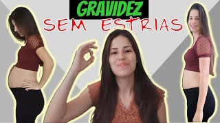 COMO EVITAR ESTRIAS NA GRAVIDEZ GASTANDO POUCO [upl. by Noval]