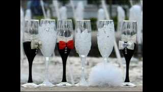 Wedding toasting flutes [upl. by Prud]