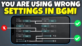 BGMI All New Basic amp Advance SETTINGSCONTROLS  Perfect BGMI Settings Guide  BGMI  Pubg Mobile [upl. by Harold]