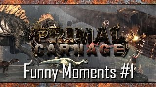 Primal Carnage  FUNNY AND RANDOM MOMENTS 1  Gameplay [upl. by Shay50]