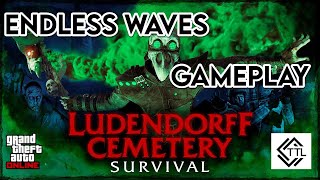 How Long Will I Survive The NEW Lundendorff Cemetery Survival with ENDLESS WAVES [upl. by Adabel]